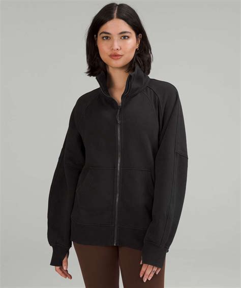 lululemon scuba oversized funnel-neck full zip